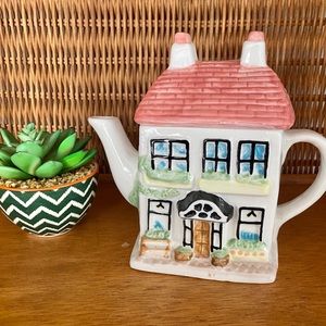 Beautiful Little House Teapot